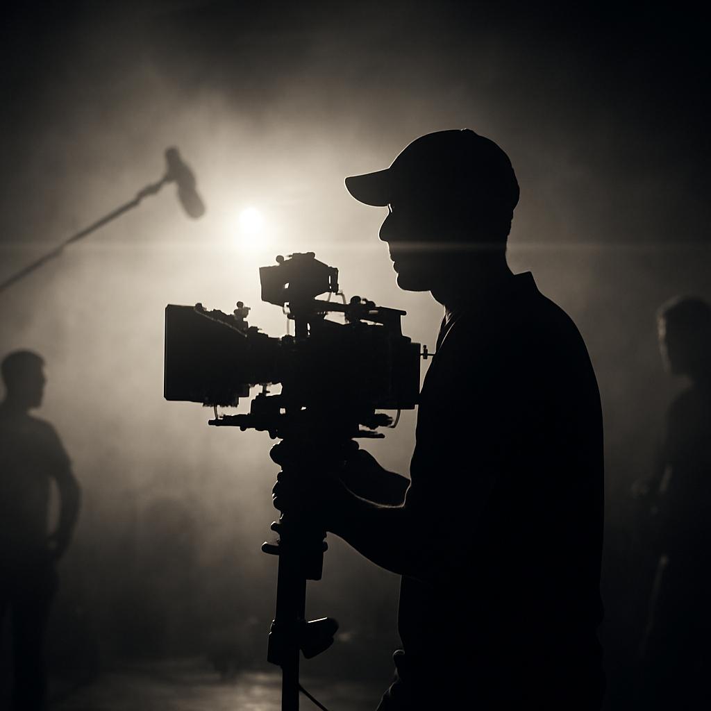 Cinematic film production set